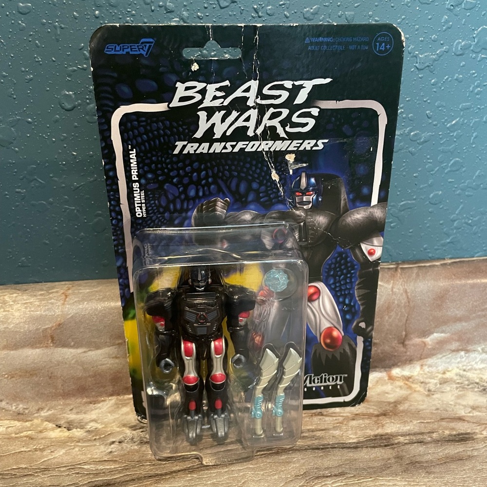 Reaction beast wars transformers Optimus prime Still In Box